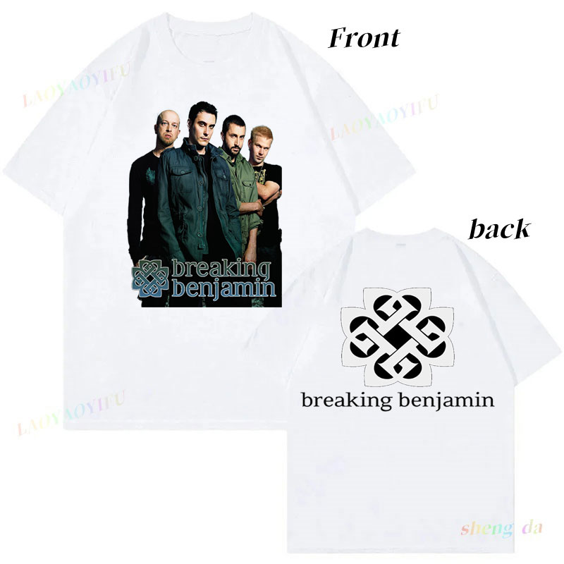 Men'S Fashion Websites - Camiseta Breaking Benjamin American Rock Band