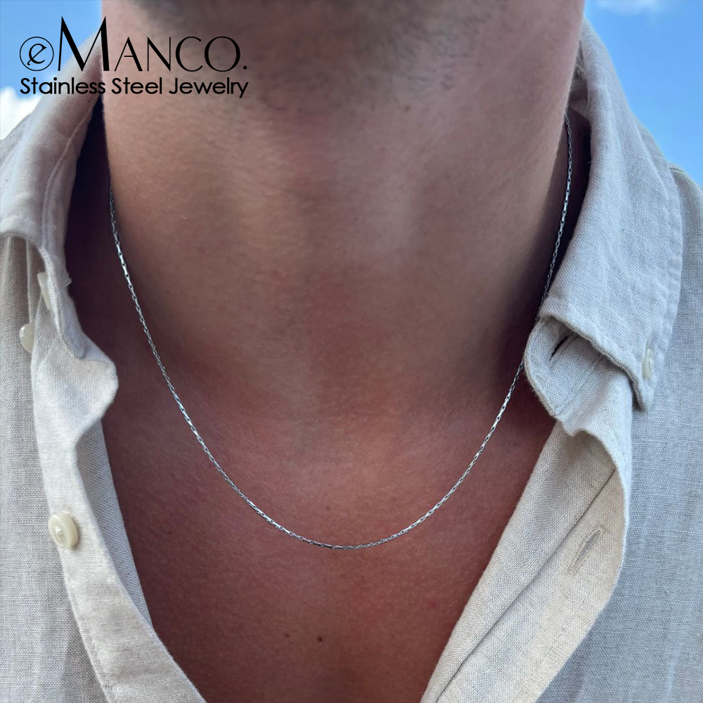 Men'S Fashion For 70 Year Old - EManco New Wire Chain Necklace Burst
