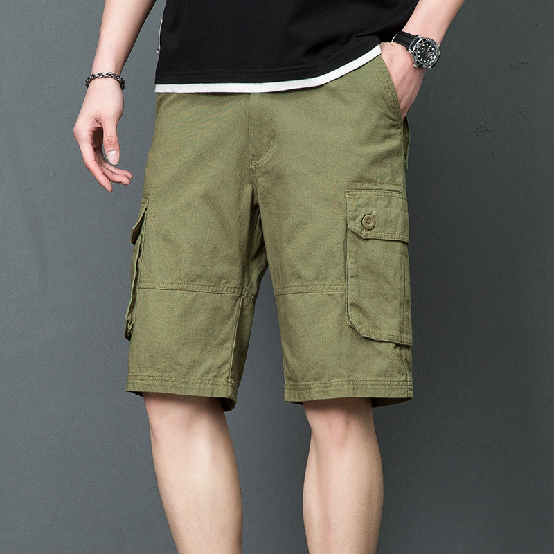 Men'S Fashion Overalls - 2026 New Multi-pocket Suit Shorts for