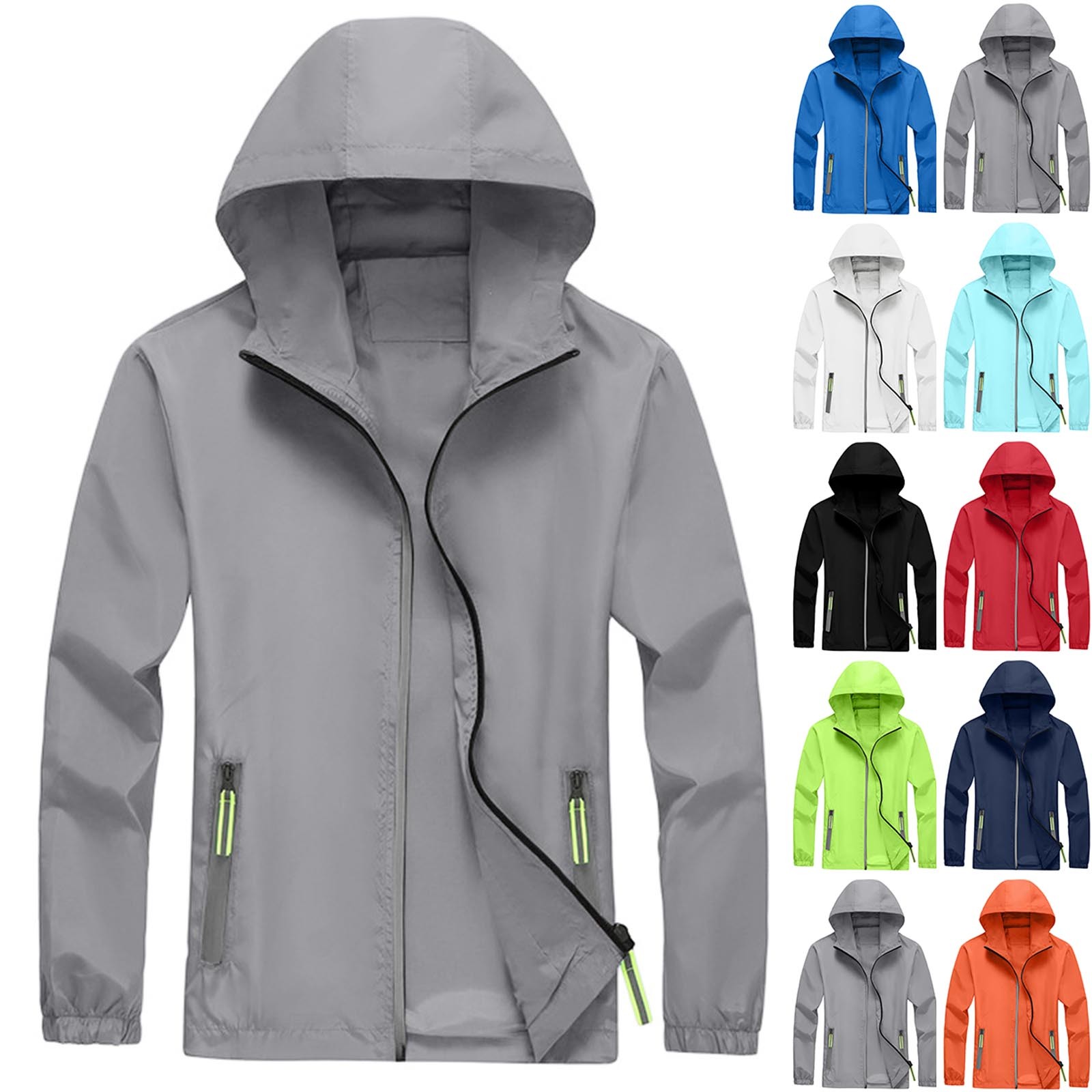 Men'S Fashion Light Jacket - Men'S Winter Light and Solid Color