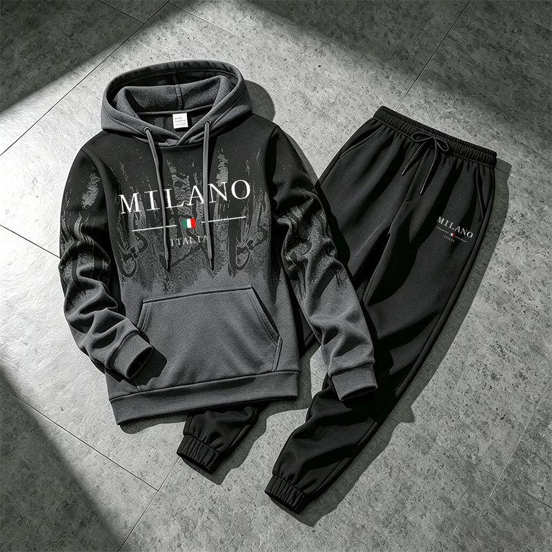 Mens Fashion Workwear - 2026 New Arrival Men's Tracksuit Hoodie&sweatpants