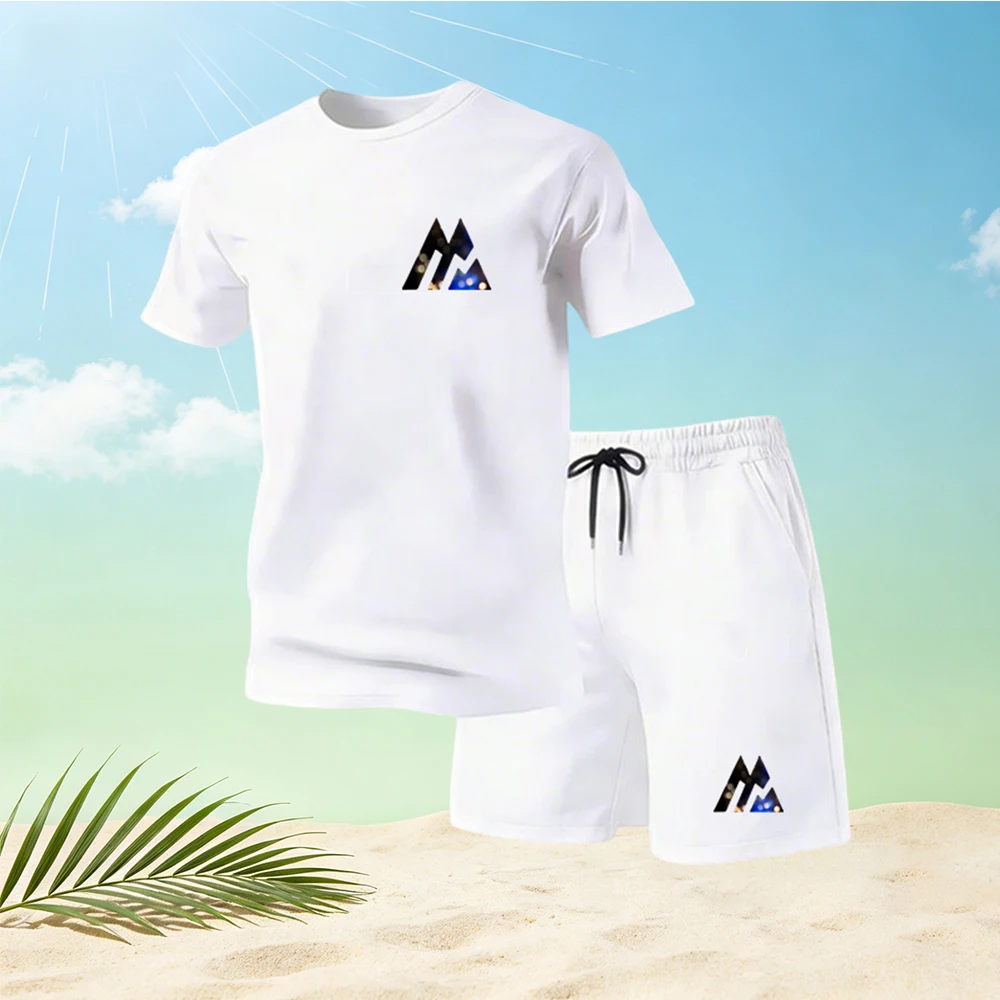 Mens Fashion Workwear - 2026Summer Men's Fashion T-Shirts Sets O-neck