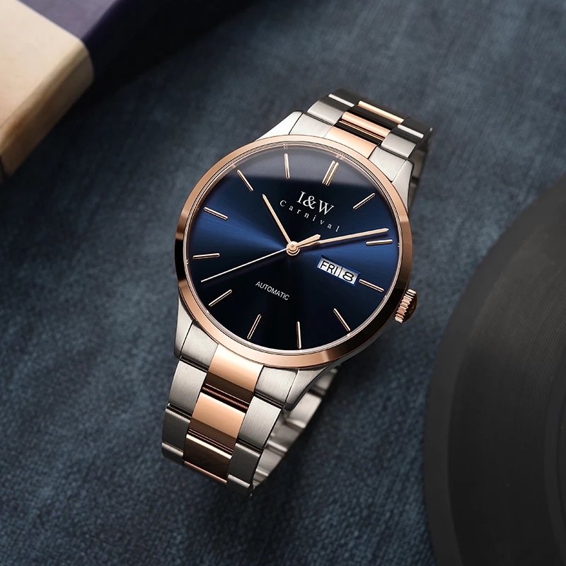 Men'S Fashion Week 2026 - Carnival Brand Luxury Mens Watch Fashion
