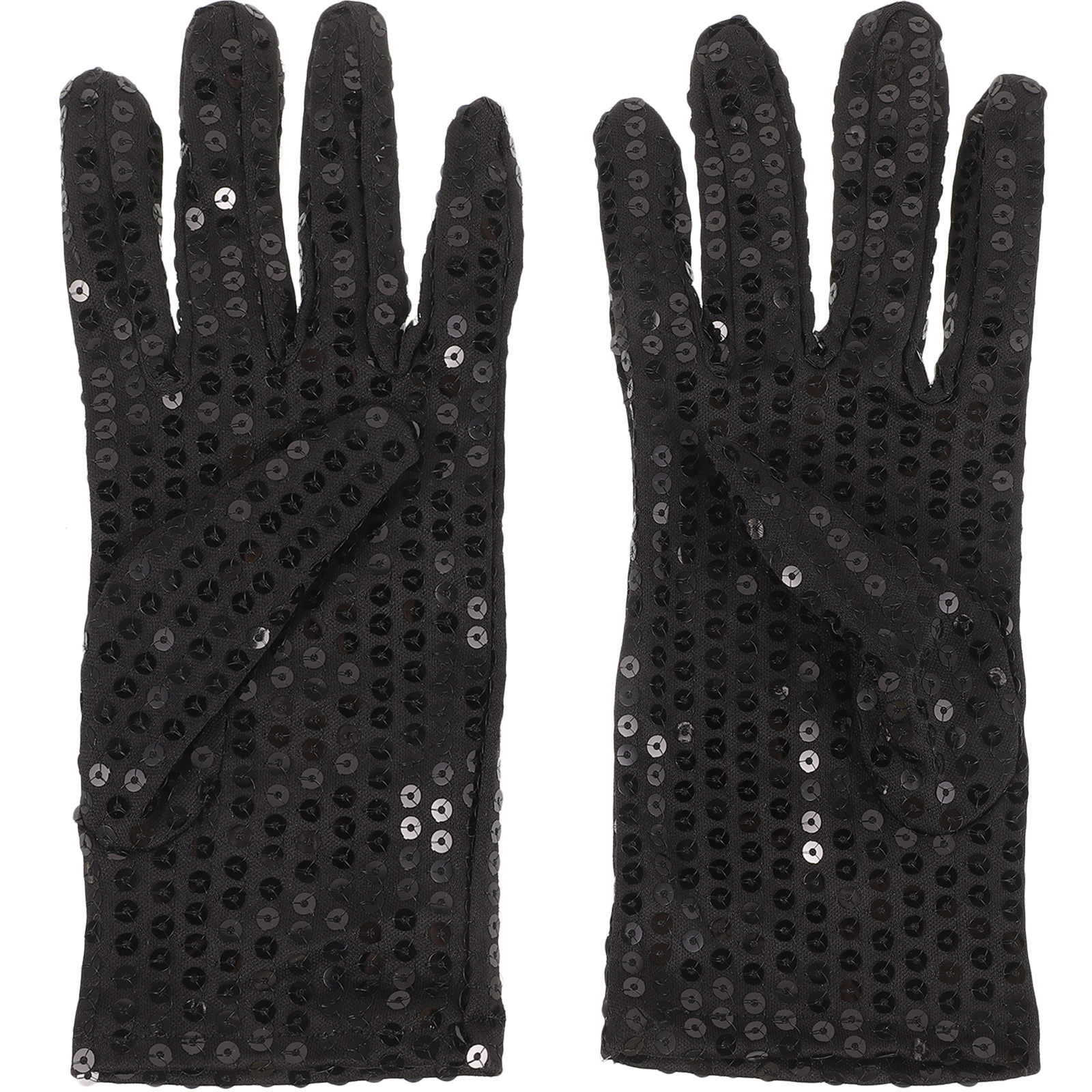 Men'S Fashion Gloves - Bling Sequin Gloves for Women Men