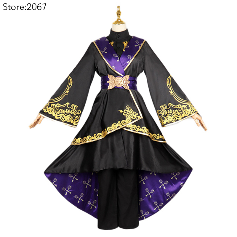 Mens Fashion Workwear - Anime Riddle Cosplay Costume Black Fancy