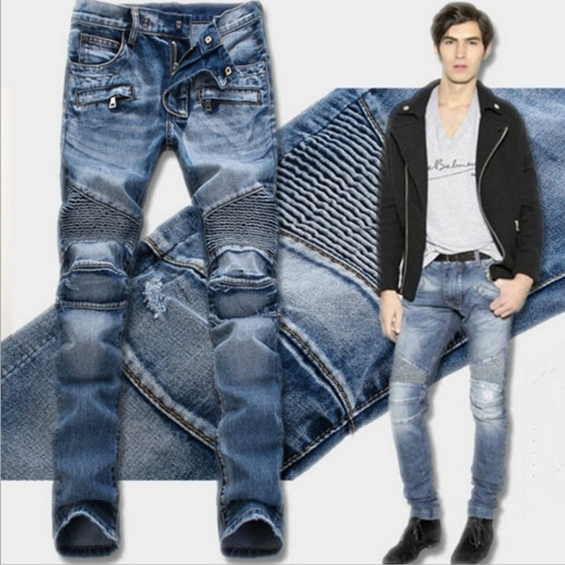 2025 New Motorcycle Pants Men  - Men'S Fashion Jeans 2025 ulasan dan harga