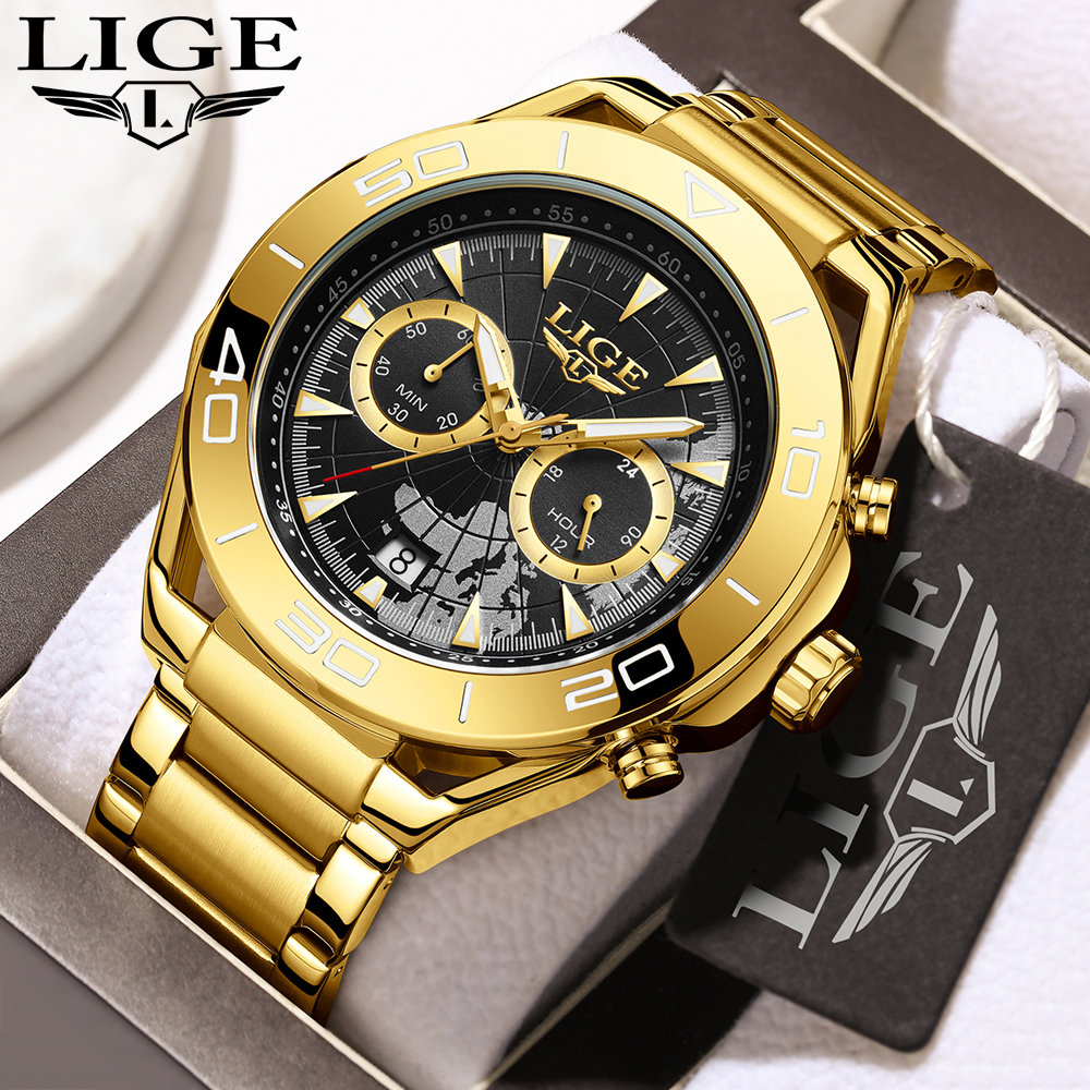 LIGE 2026 Men's Luxury Watch W - Men'S Fashion Week 2026 ulasan dan harga