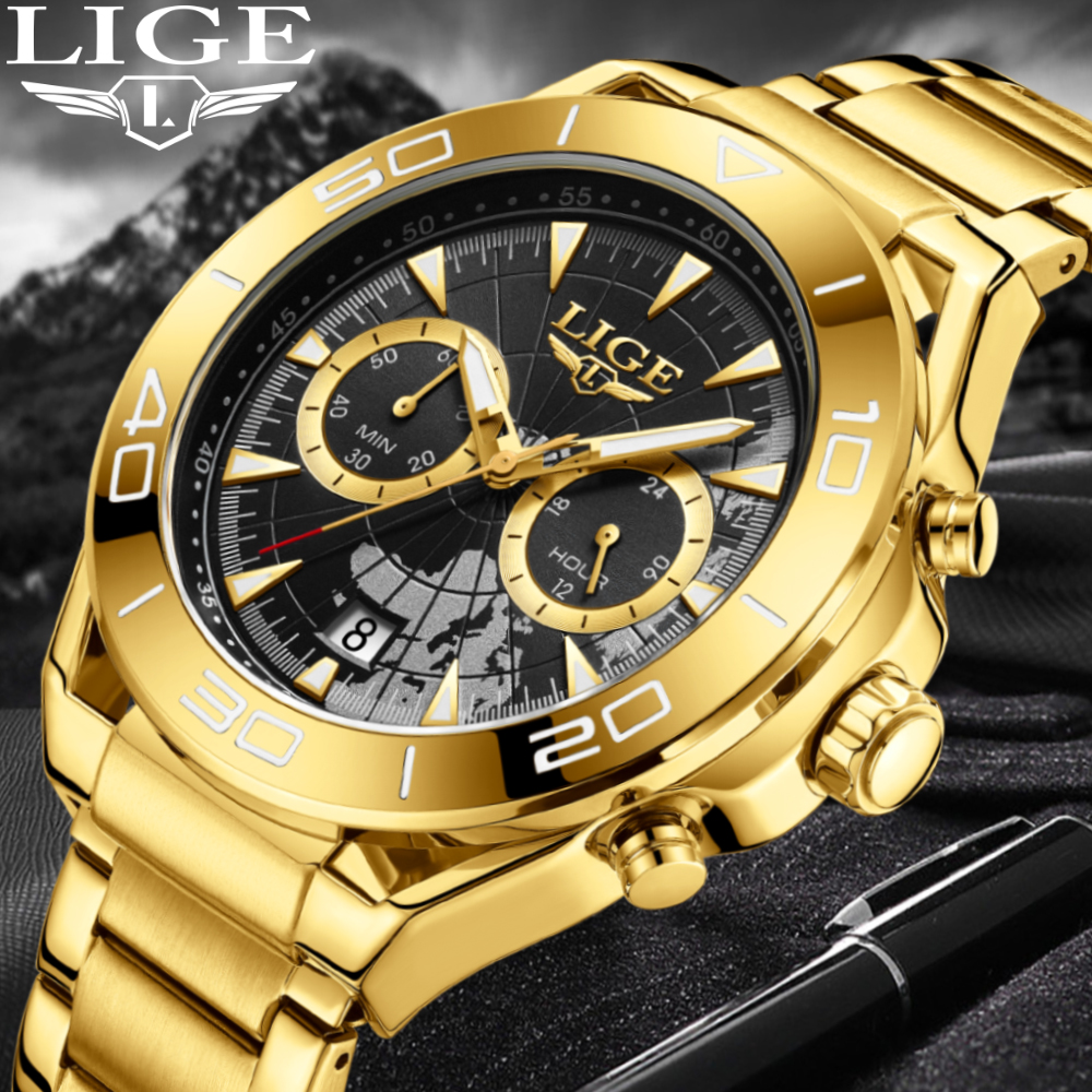LIGE 2026 Men's Luxury Watch W - Men'S Fashion Week 2026 ulasan dan harga