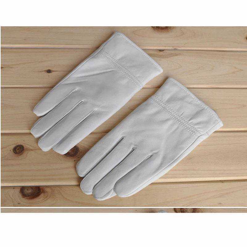 2025 Winter Genuine Leather Wh - Men'S Fashion Gloves ulasan dan harga