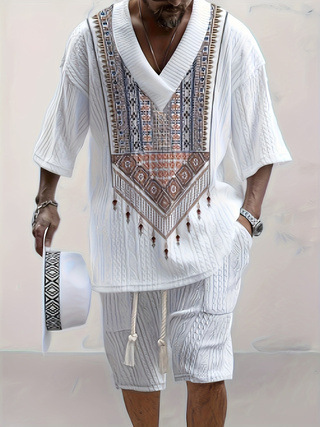 2026 Mens 3D Printed Short Sle - Men'S Fashion For 2026 ulasan dan harga