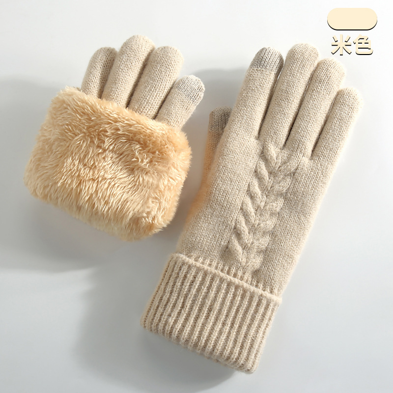 Knitted gloves for men and wom - Men'S Fashion Gloves ulasan dan harga