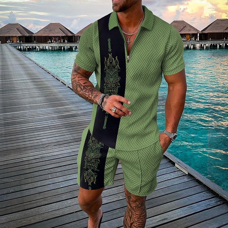3D Print Nationality Style Men - Mens Fashion Workwear ulasan dan harga