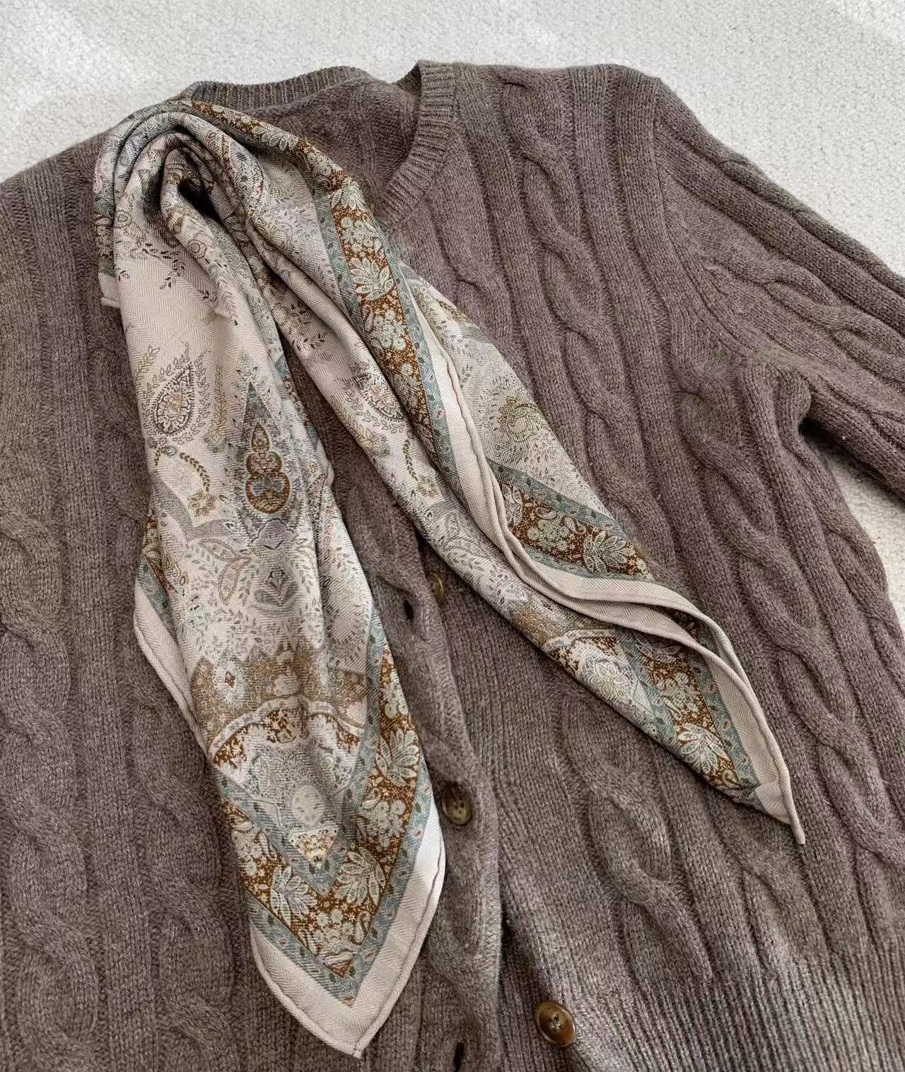 2026 Wool Silk Neck Warmer for - Men Scarf Wool ulasan dan harga