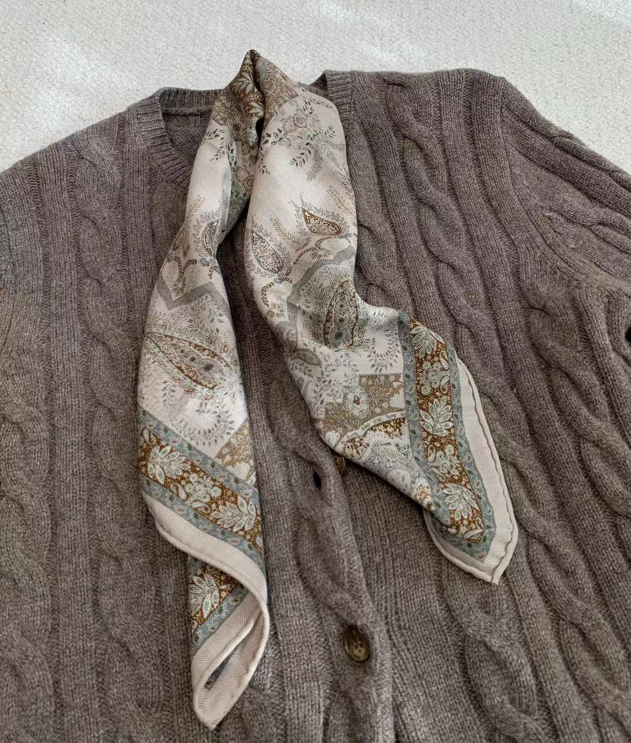 2026 Wool Silk Neck Warmer for - Men Scarf Wool ulasan dan harga