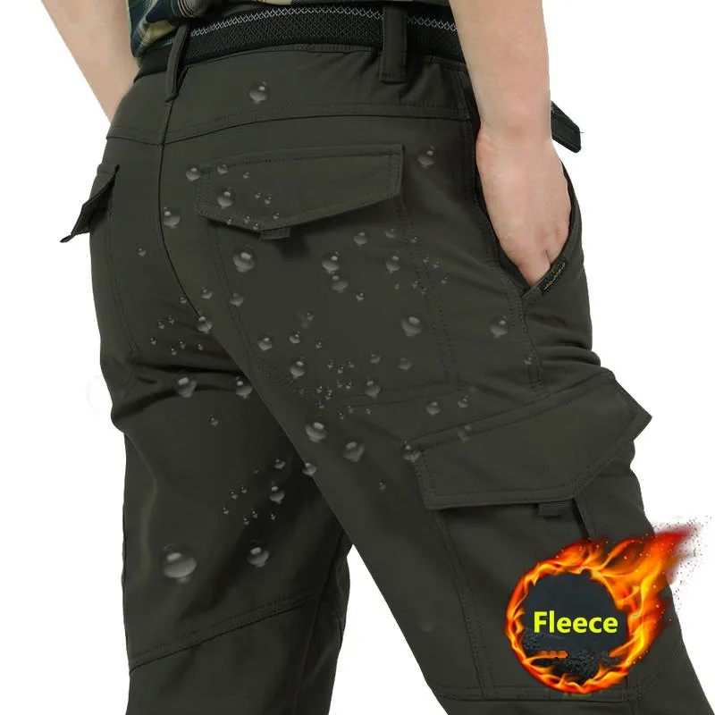 Winter Thick Pants Men Double  - Men'S Fashion Overalls ulasan dan harga