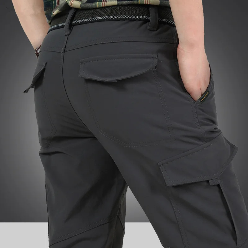 Winter Thick Pants Men Double  - Men'S Fashion Overalls ulasan dan harga