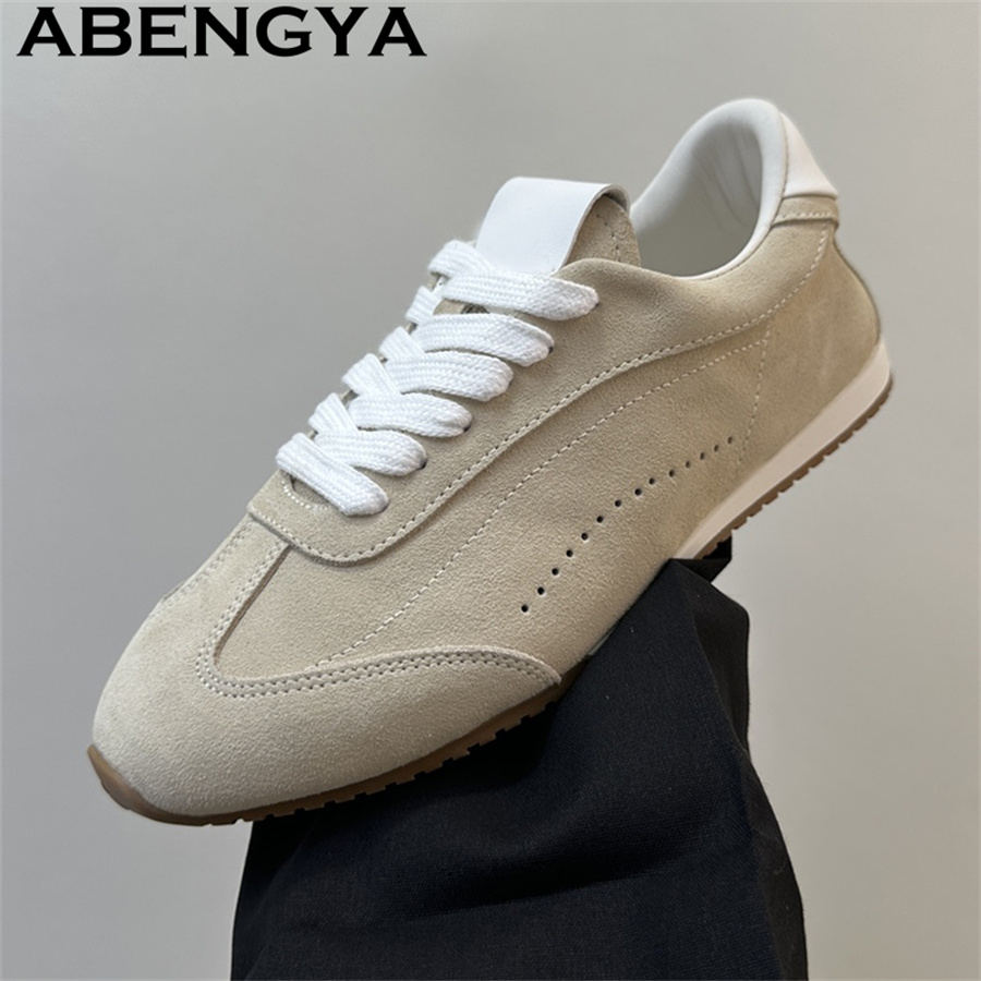 Women & Men Lace Up Casual Sho - Suede Loafers Men ulasan dan harga