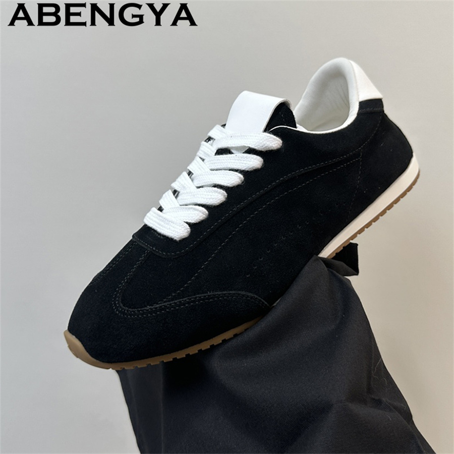 Women & Men Lace Up Casual Sho - Suede Loafers Men ulasan dan harga