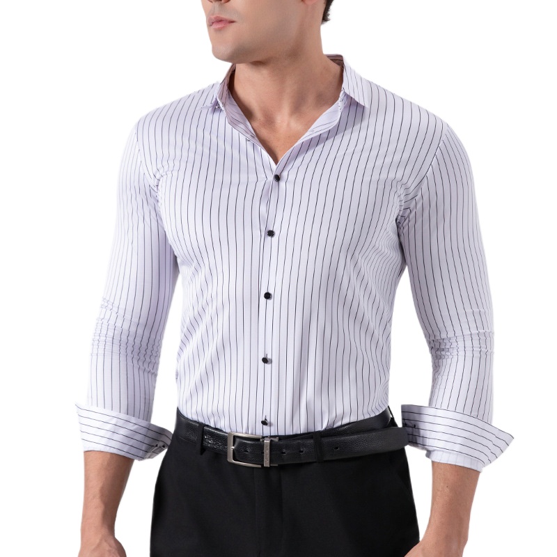 Retro Striped Wrinkle Free Str - Men'S Fashion For 2026 ulasan dan harga