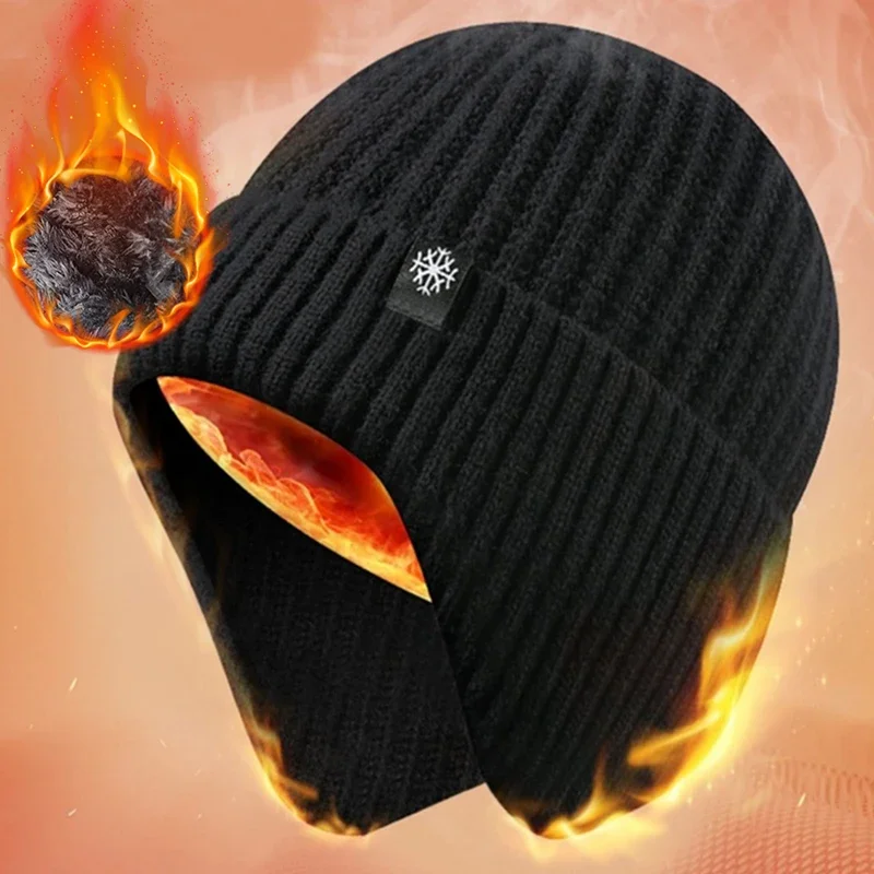 Outdoor Men Winter Knitted Hat - Men'S Fashion Line ulasan dan harga