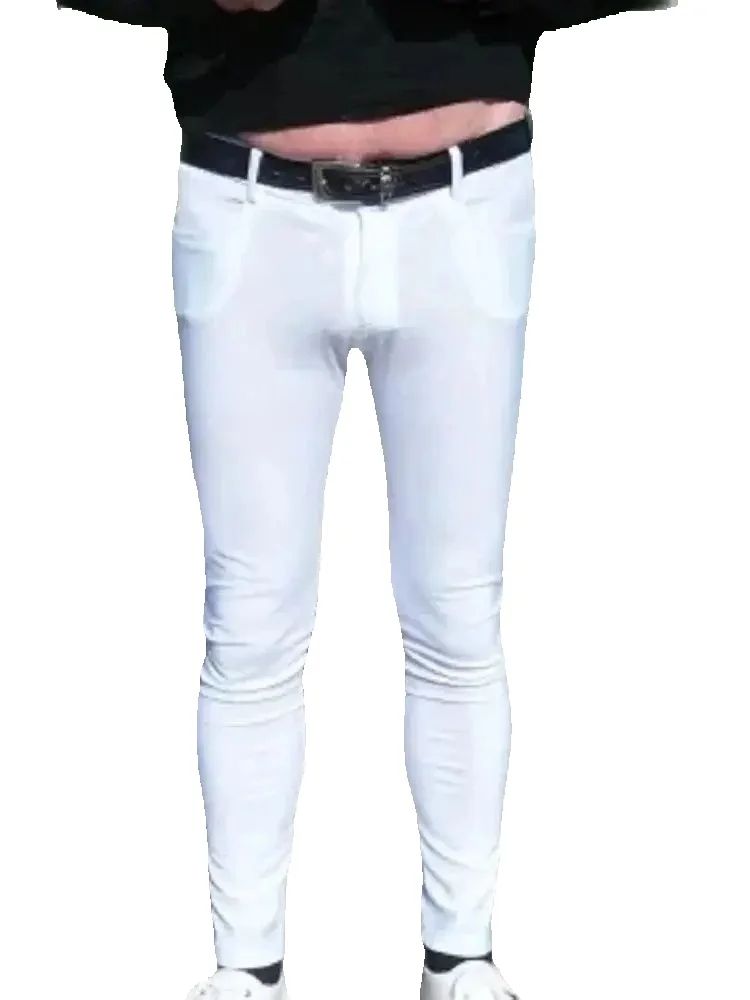 Mens Skinny Jeans Slim-Fit Pen - Men'S Fashion Overalls ulasan dan harga