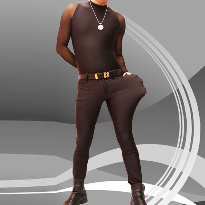 Mens Skinny Jeans Slim-Fit Pen - Men'S Fashion Overalls ulasan dan harga