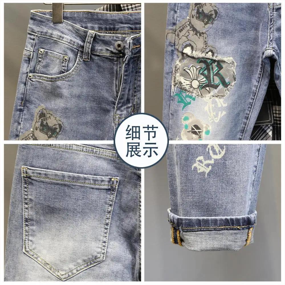 New 2025 Men's Casual Slim Jea - Men'S Fashion Jeans 2025 ulasan dan harga