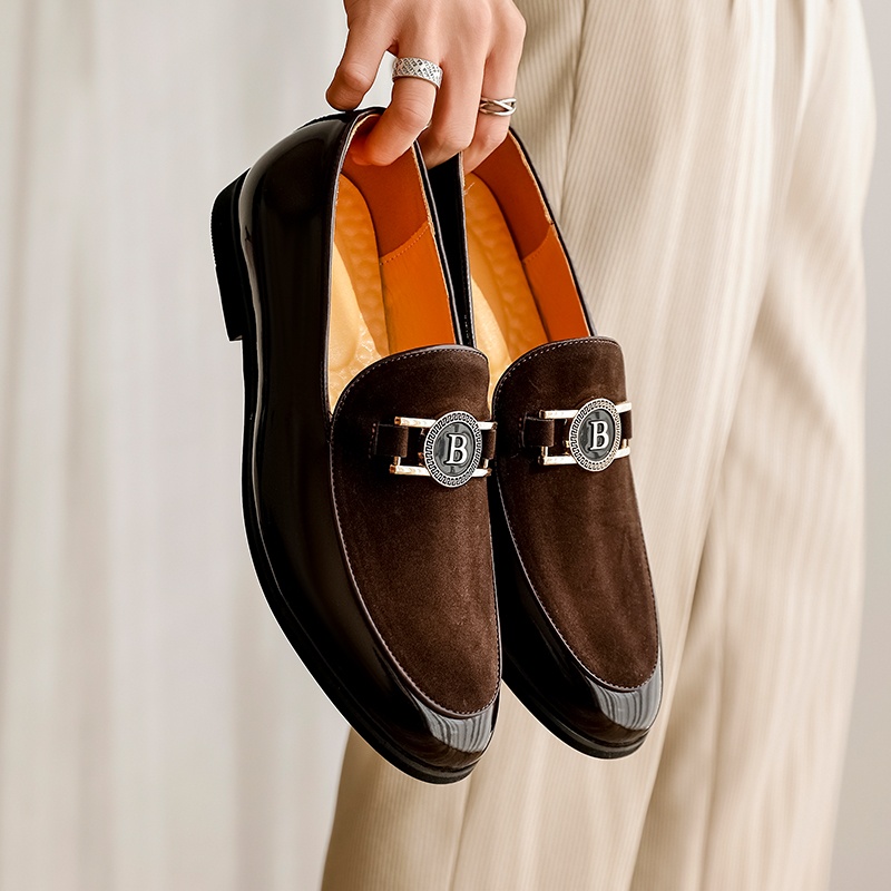 2026 Summer Brown Designer Loa - Suede Loafers Men ulasan dan harga