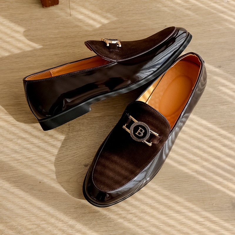 2026 Summer Brown Designer Loa - Suede Loafers Men ulasan dan harga