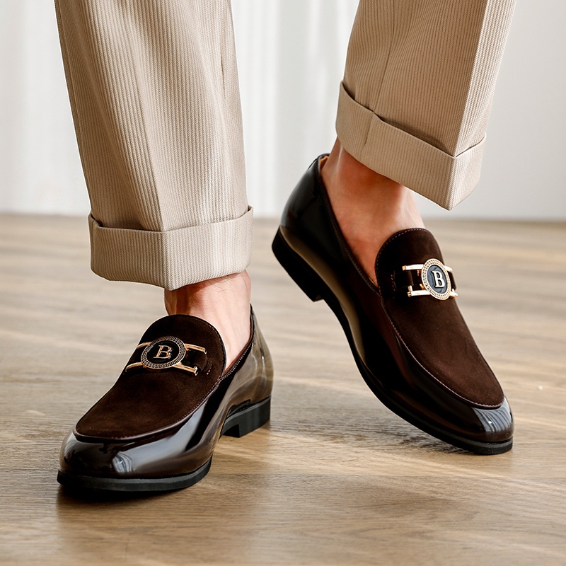 2026 Summer Brown Designer Loa - Suede Loafers Men ulasan dan harga