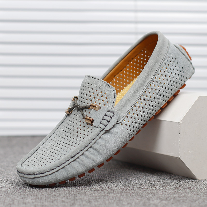 Fashion Suede Mens Casual Shoe - Suede Loafers Men ulasan dan harga