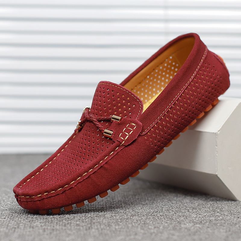Fashion Suede Mens Casual Shoe - Suede Loafers Men ulasan dan harga
