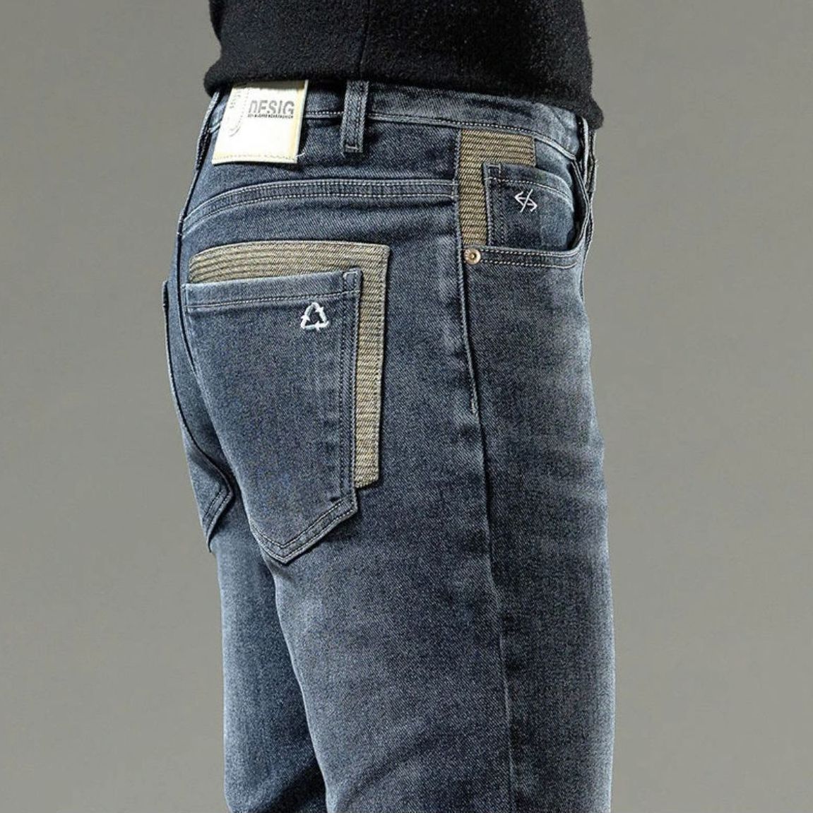 Spring Autumn 2025 Men's High- - Men'S Fashion Jeans 2025 ulasan dan harga