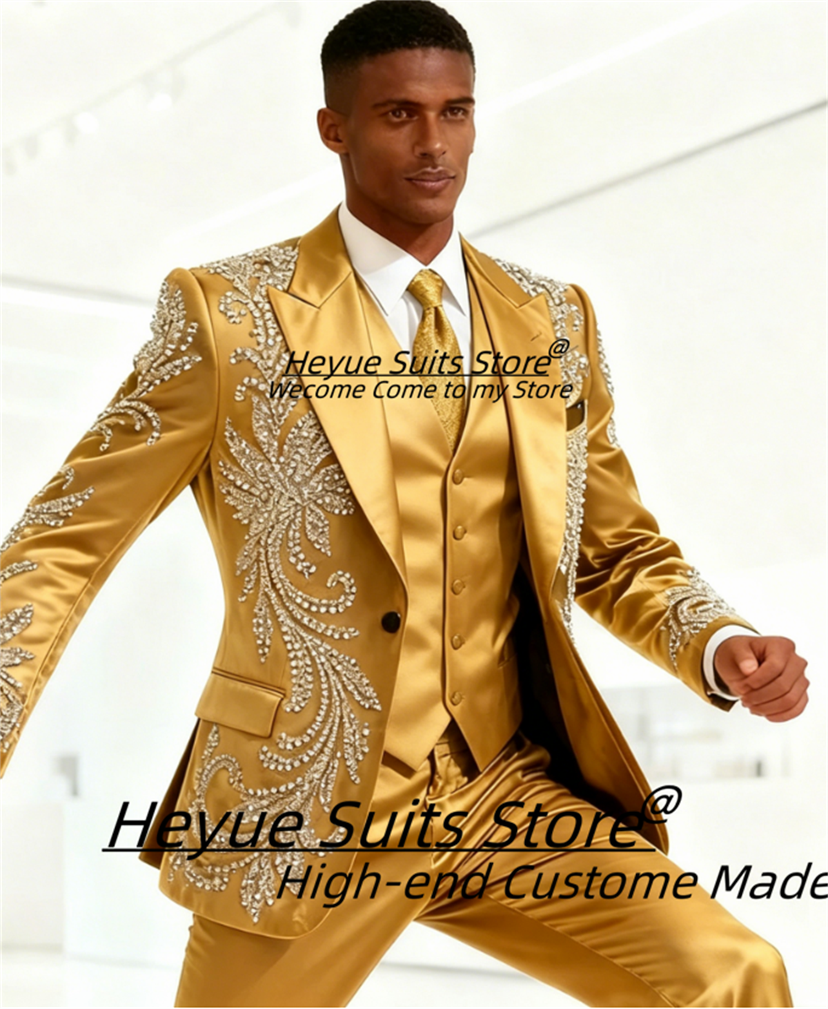 High End Customized Men Suit L - Mens Fashion Blazer ulasan dan harga