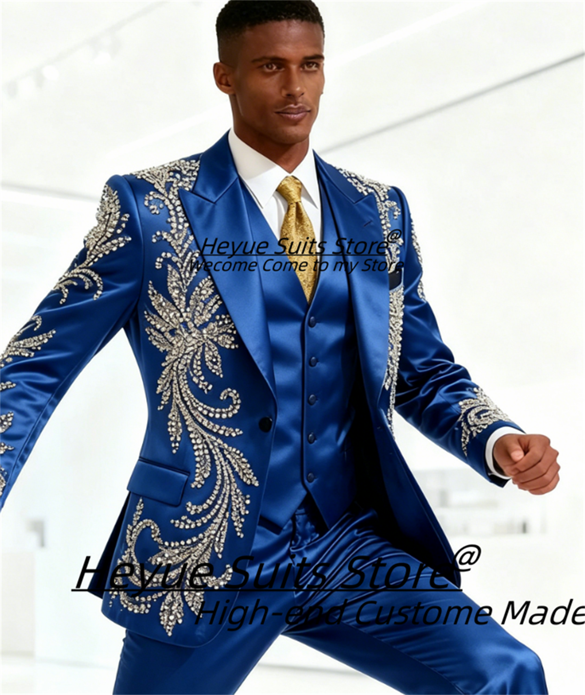 High End Customized Men Suit L - Mens Fashion Blazer ulasan dan harga