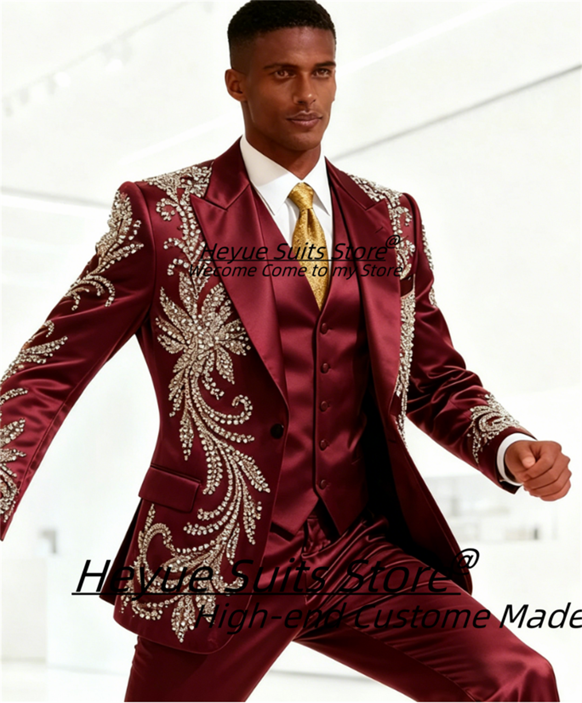 High End Customized Men Suit L - Mens Fashion Blazer ulasan dan harga