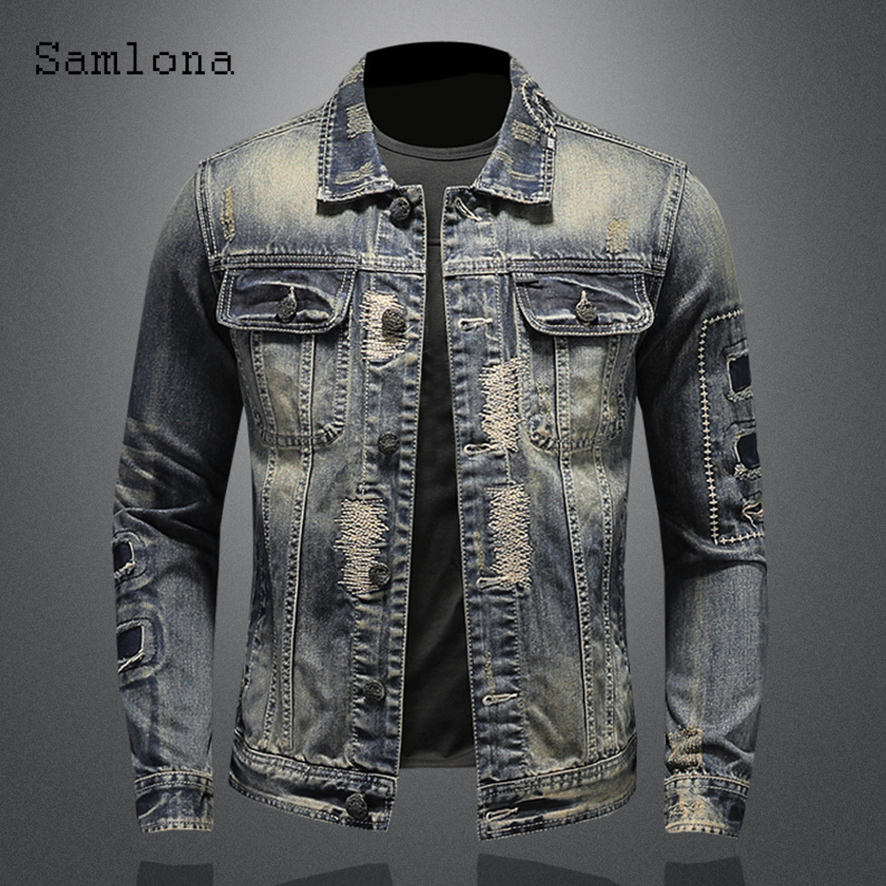 2025 Single Breasted Mens Deni - Men'S Fashion Overalls ulasan dan harga