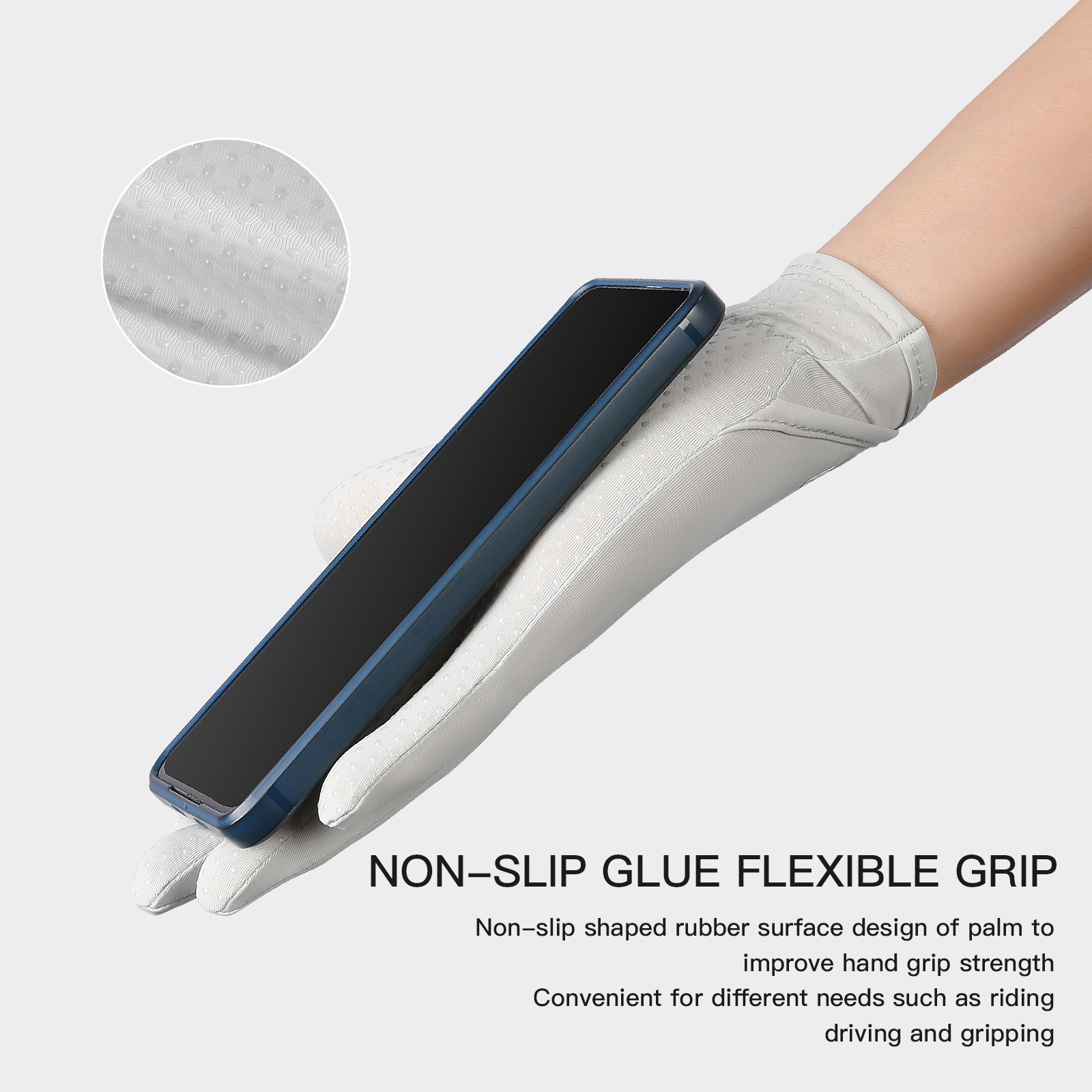Sunscreen gloves Thin Ice Silk - Men'S Fashion Gloves ulasan dan harga