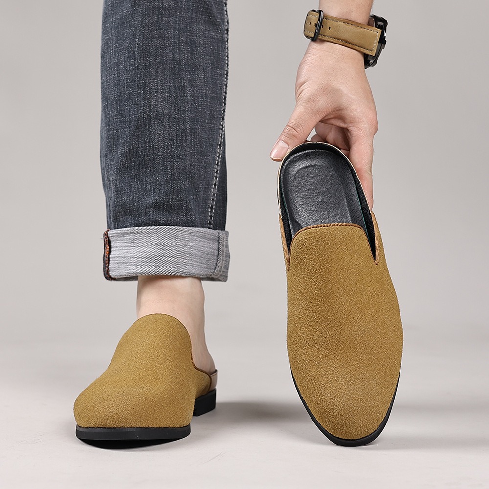 suede mules for man loafers fo - Suede Loafers Men ulasan dan harga