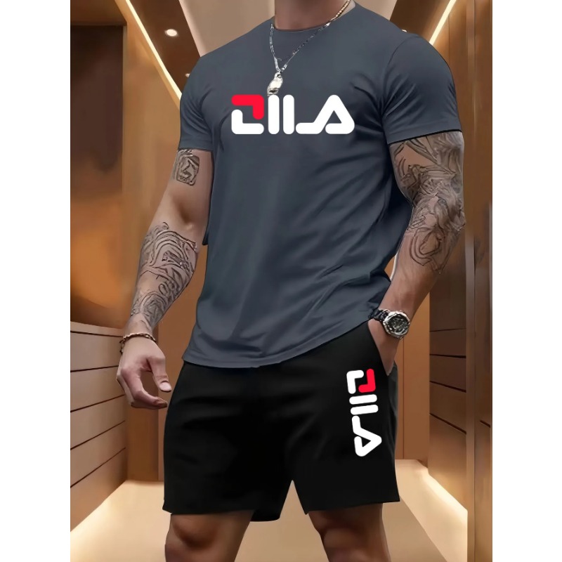 Men's Summer Beach Sports Suit - Mens Fashion Workwear ulasan dan harga