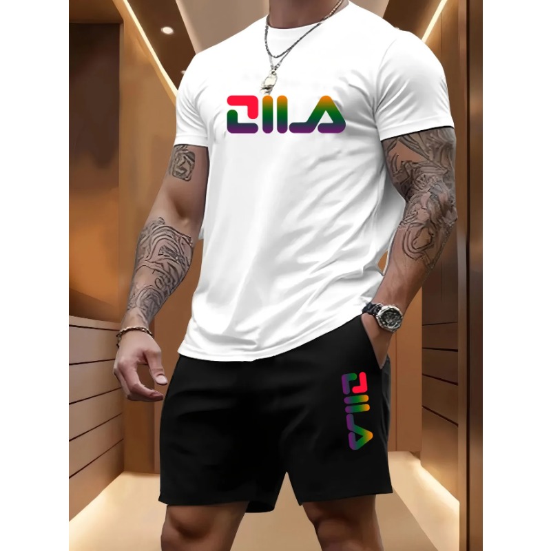 Men's Summer Beach Sports Suit - Mens Fashion Workwear ulasan dan harga