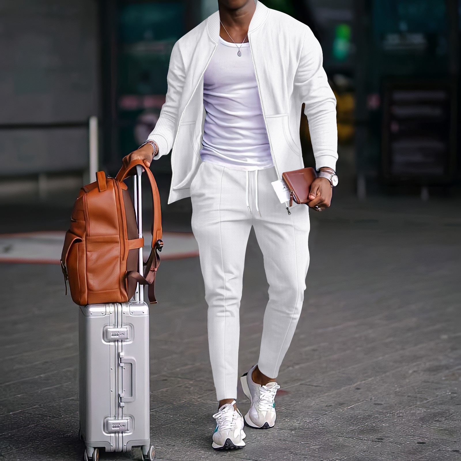 Men's Casual Blazer Set New Fa - Mens Fashion Blazer ulasan dan harga