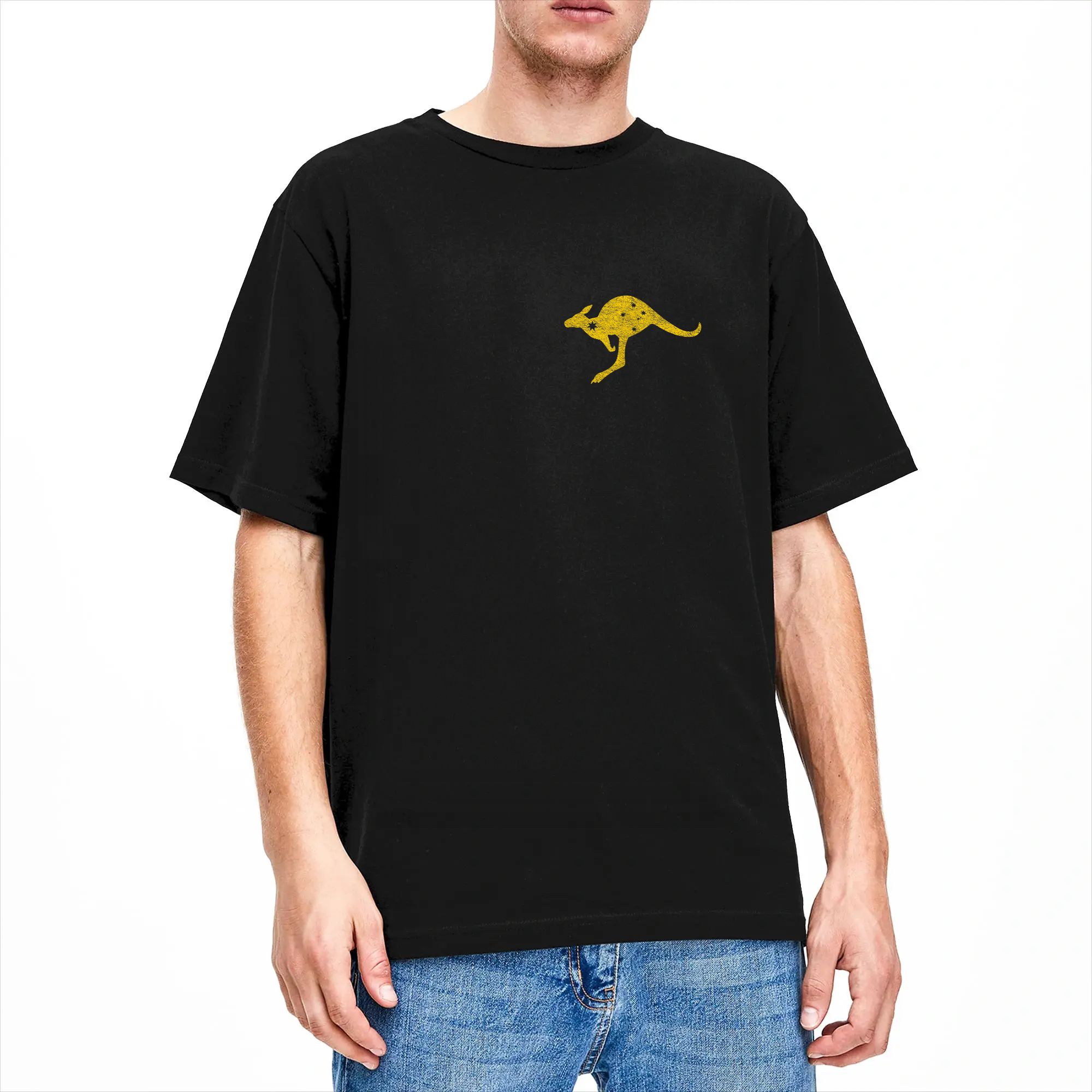 Australia Kangaroo T Shirt  Fa - Mens Fashion Australia ulasan dan harga