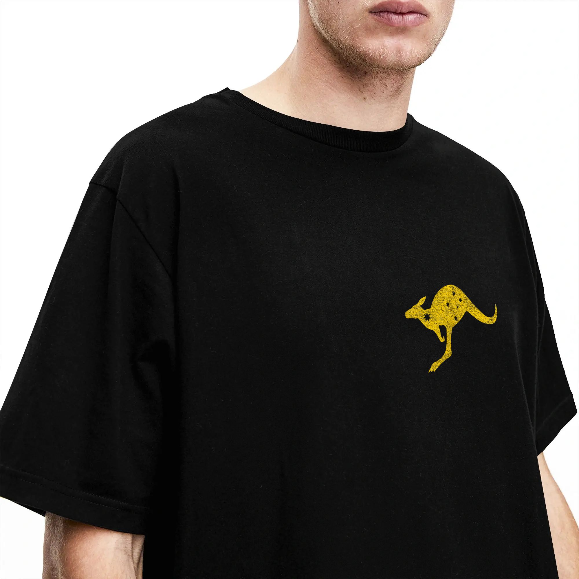 Australia Kangaroo T Shirt  Fa - Mens Fashion Australia ulasan dan harga
