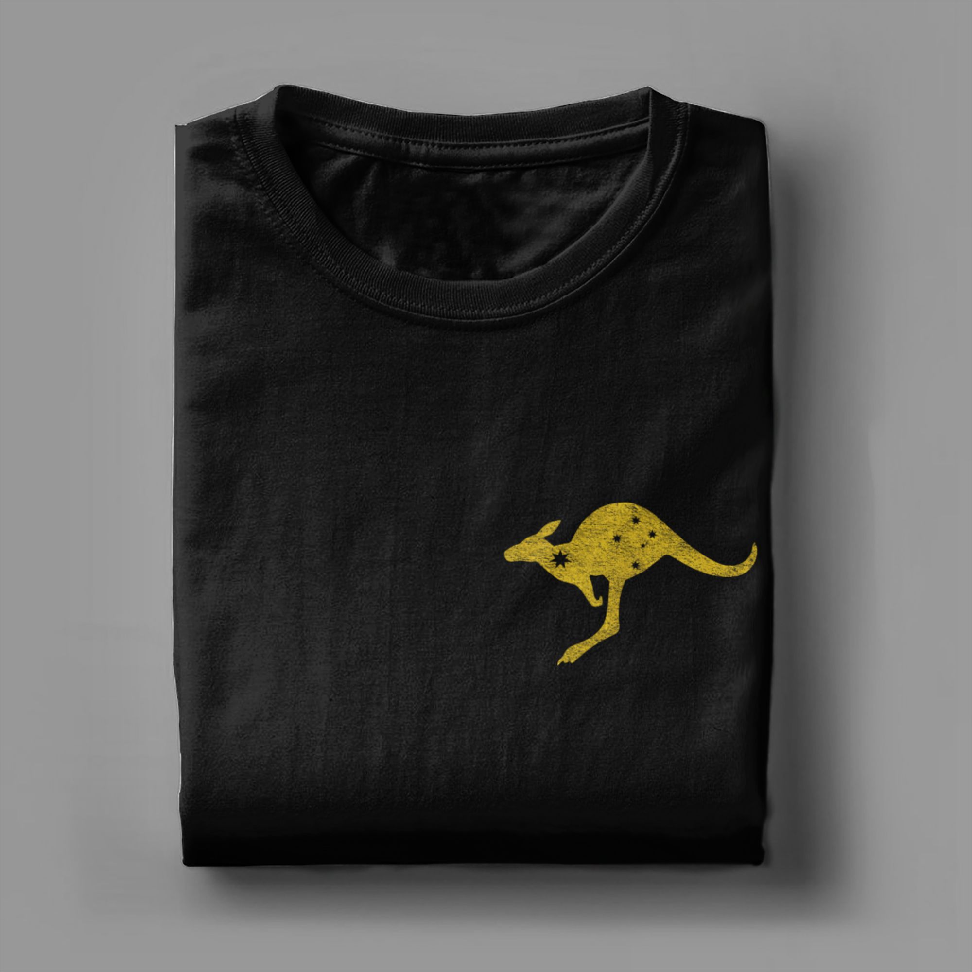 Australia Kangaroo T Shirt  Fa - Mens Fashion Australia ulasan dan harga