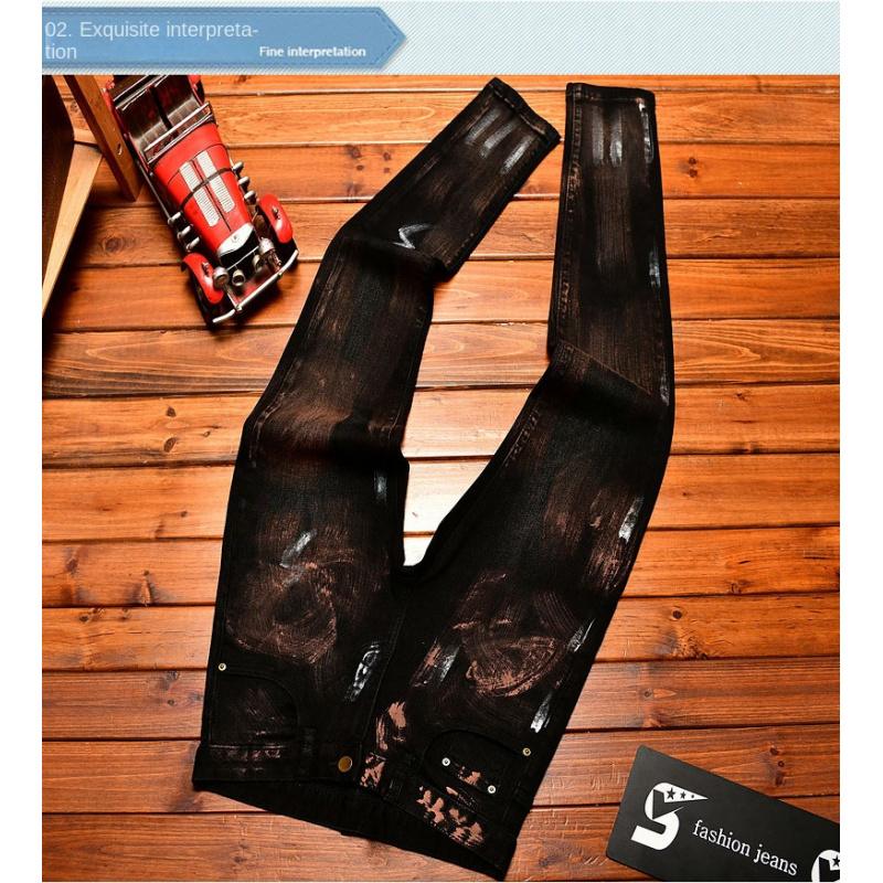 2025 Autumn Black Jeans Men's  - Men'S Fashion Jeans 2025 ulasan dan harga