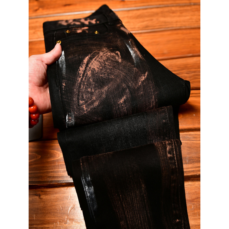 2025 Autumn Black Jeans Men's  - Men'S Fashion Jeans 2025 ulasan dan harga