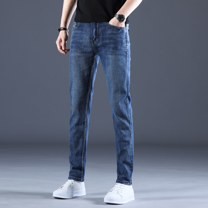 Men Fashion Straight Jeans Men - Men'S Fashion Jeans 2025 ulasan dan harga