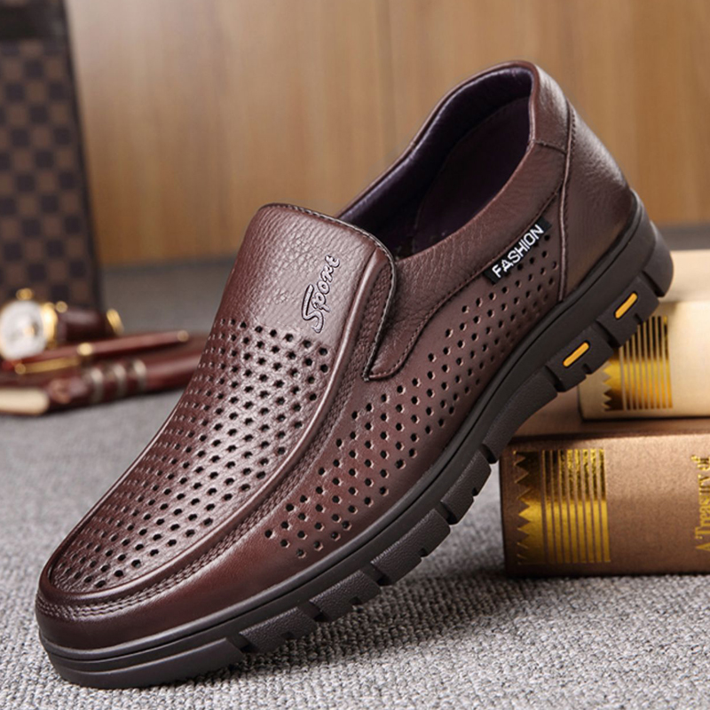 Men's Slip-On Shoes Summer Hol - Suede Loafers Men ulasan dan harga