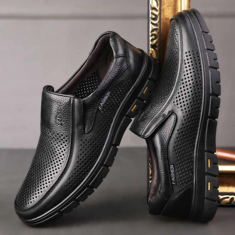 Men's Slip-On Shoes Summer Hol - Suede Loafers Men ulasan dan harga